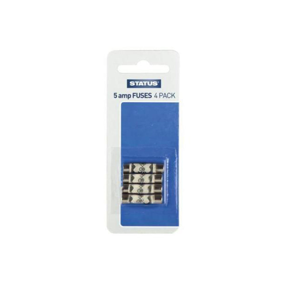 Status-5-amp-Fuses-4-pk-in-Poly-Bag Status-5-amp-Fuses-4-pk-in-Poly-Bag
